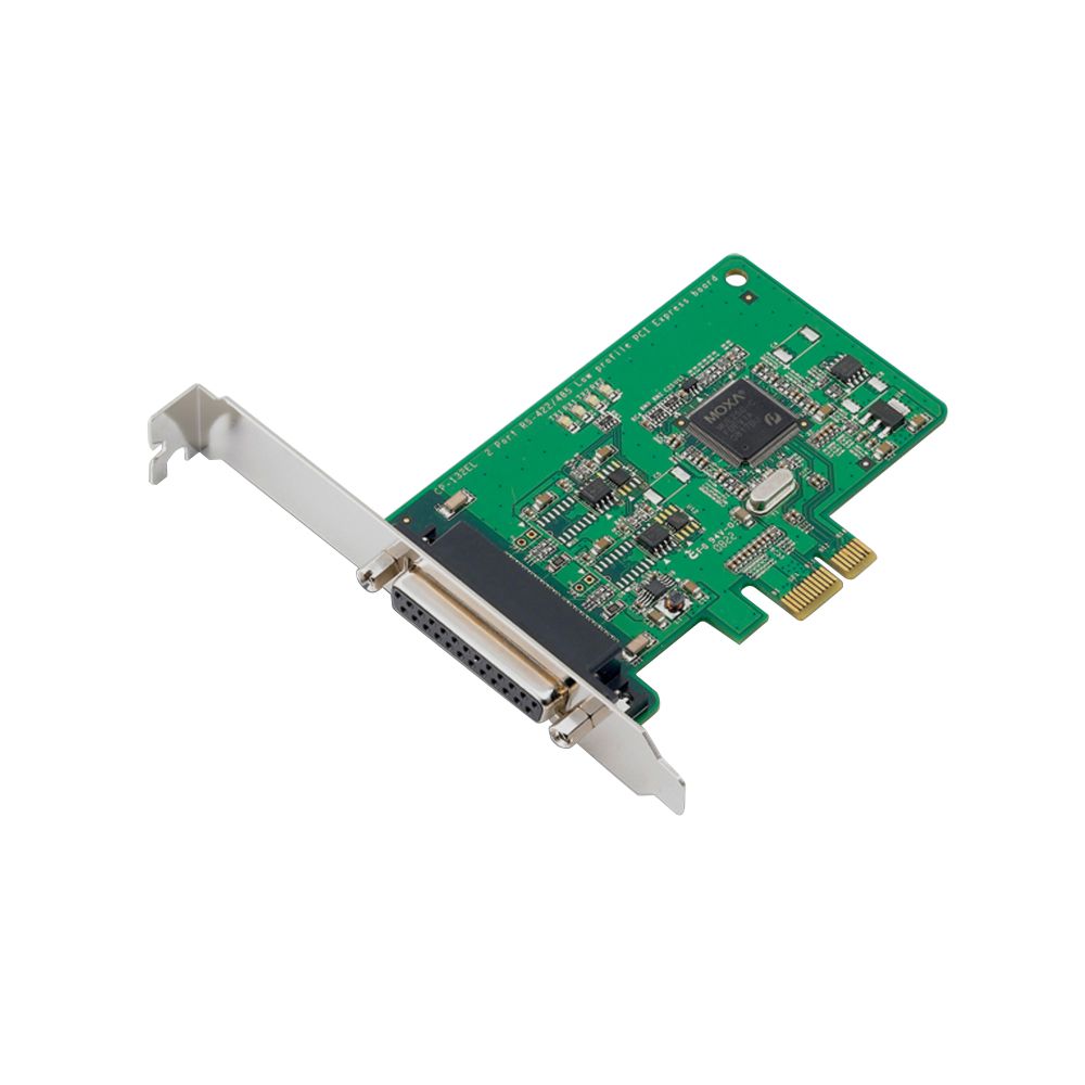 Moxa CP-132EL-DB9M 2埠 RS-422/485 PCI Express 串列擴充卡
